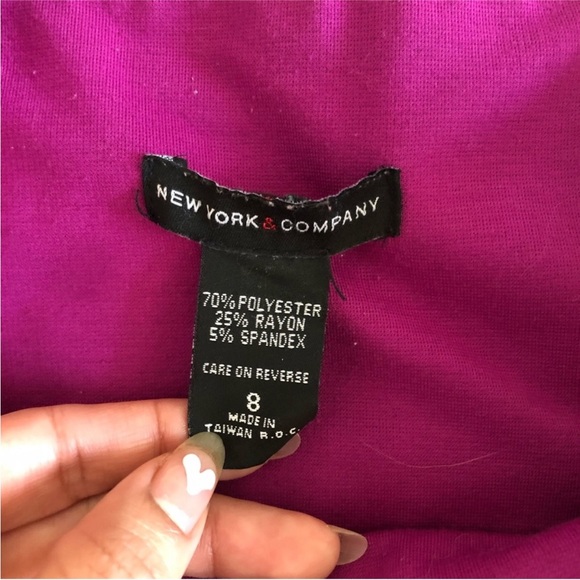 New York & Co Fitted Minidress - Picture 6 of 7